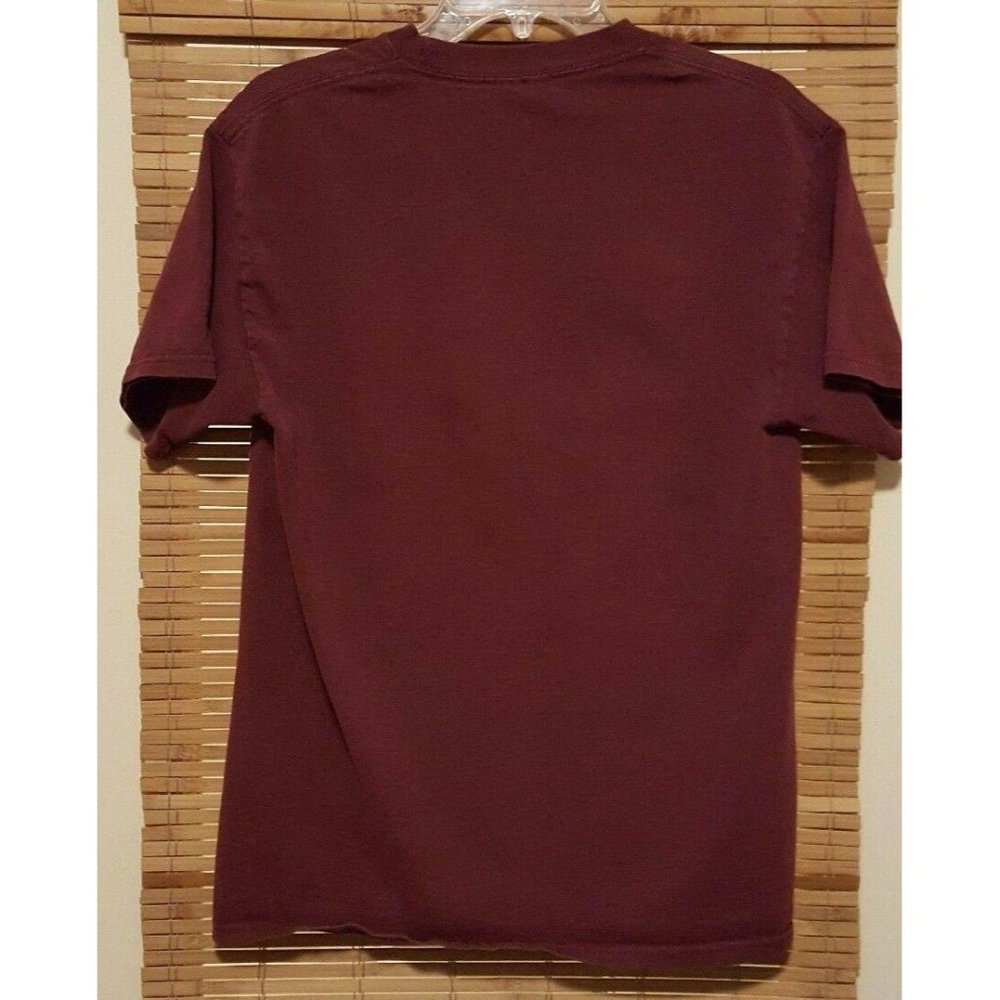 Castle Rock We Weren't Born To Follow Men's M Tee T-Shirt Maroon Eagle Red - Picture 3 of 12